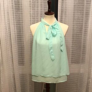 Aqua blouse